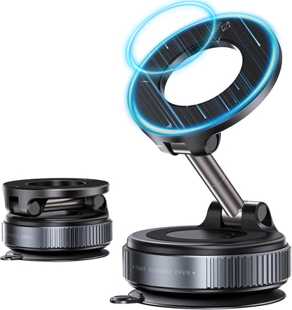 Car Dashboard Phone Holder 360° Vacuum Magnetic Phone Stand
