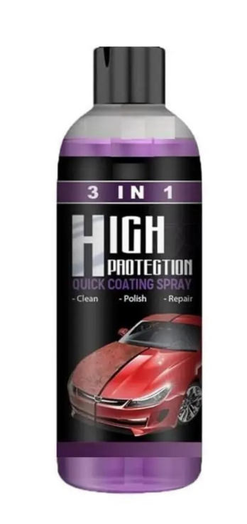 3 in 1 High Proctection Car coating spray Pack of one
