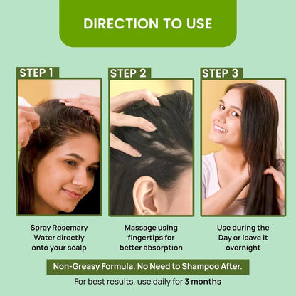 Rosemary Water | Hair Growth Expert | Rosemary Water For Hair | Hair Spray for Regrowth