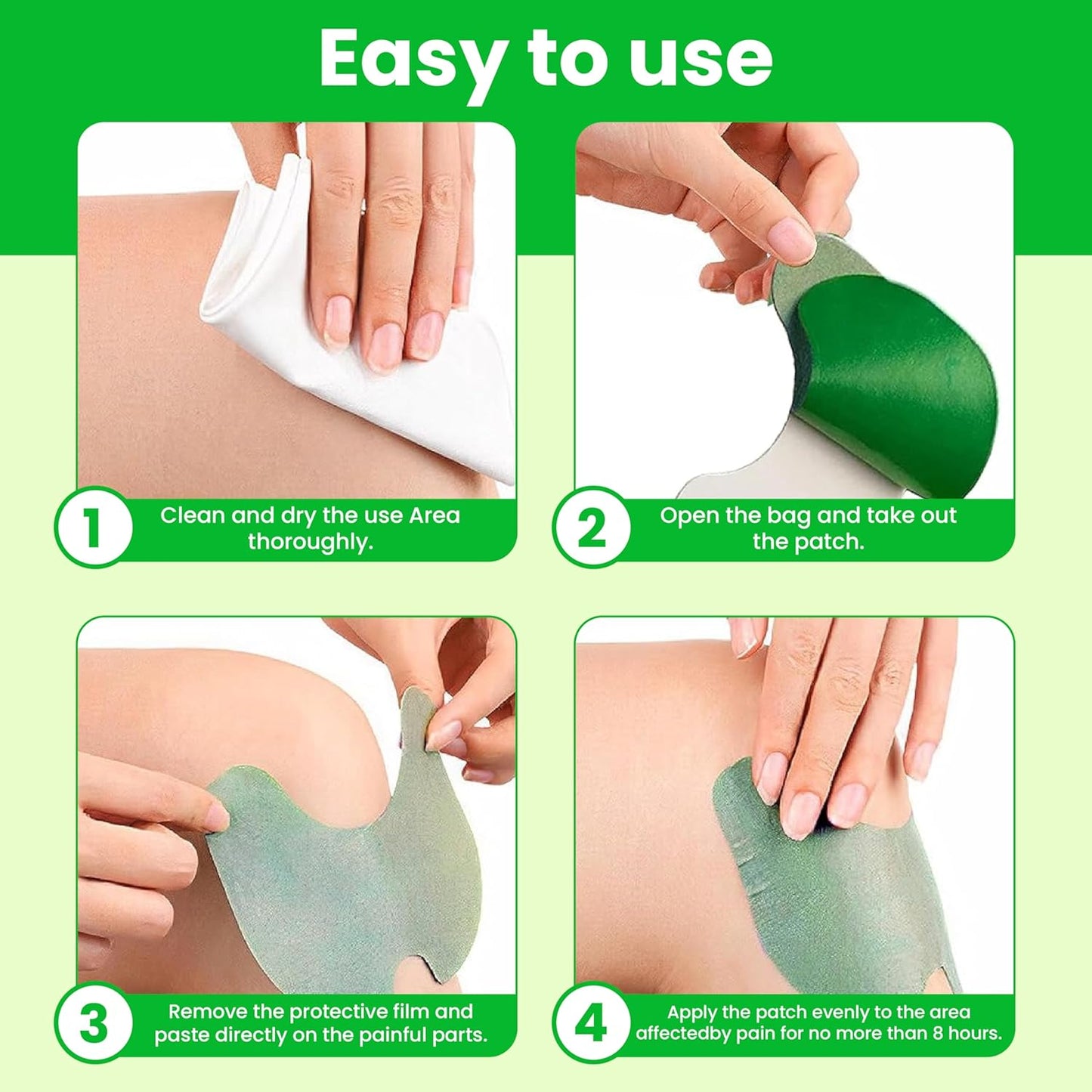 Herbal Knee Patches |  Knee patches for pain | Pain Relief Patches