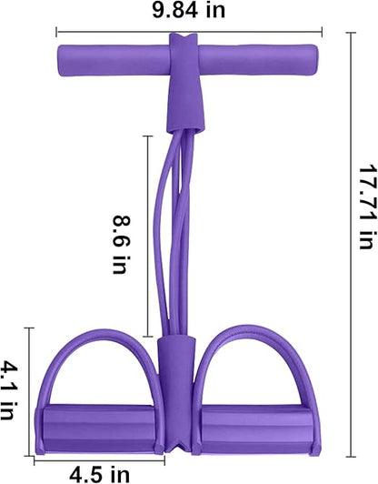 Multifunction Pedal Resistance Band Trainer